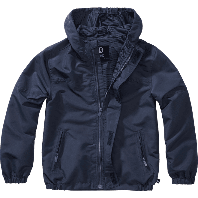 Brandit Bunda dětská Kids Summer Frontzip Windbreaker olivová 122/128