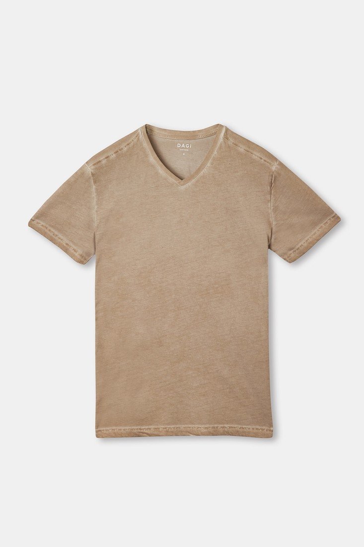 Dagi T-Shirt - Beige - Regular fit