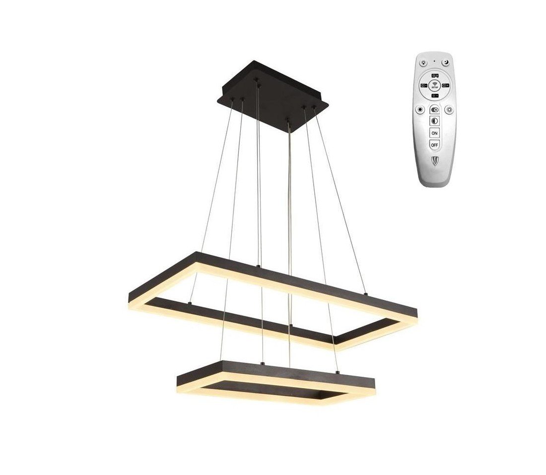 LED Stmívatelný lustr na lanku LED/65W/230V 3000-6500K + dálkové ovládání