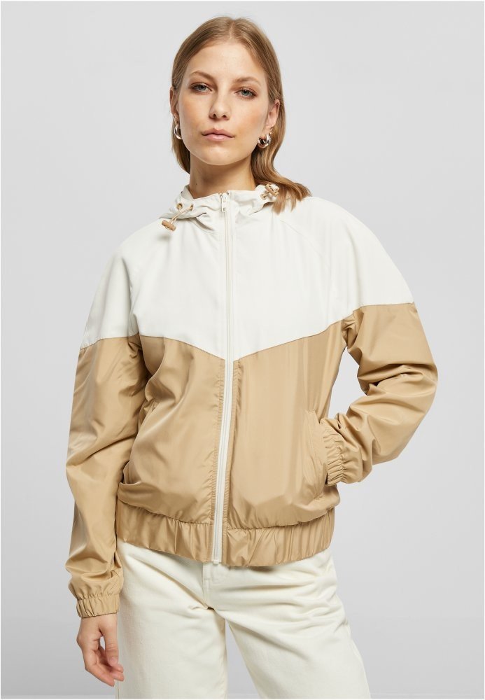 Ladies Arrow Windbreaker - whitesand/unionbeige 3XL