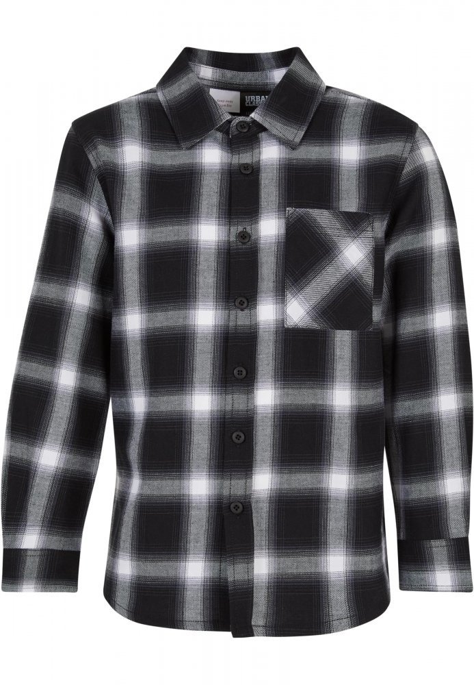 Boys Oversized Checked Shirt 110/116