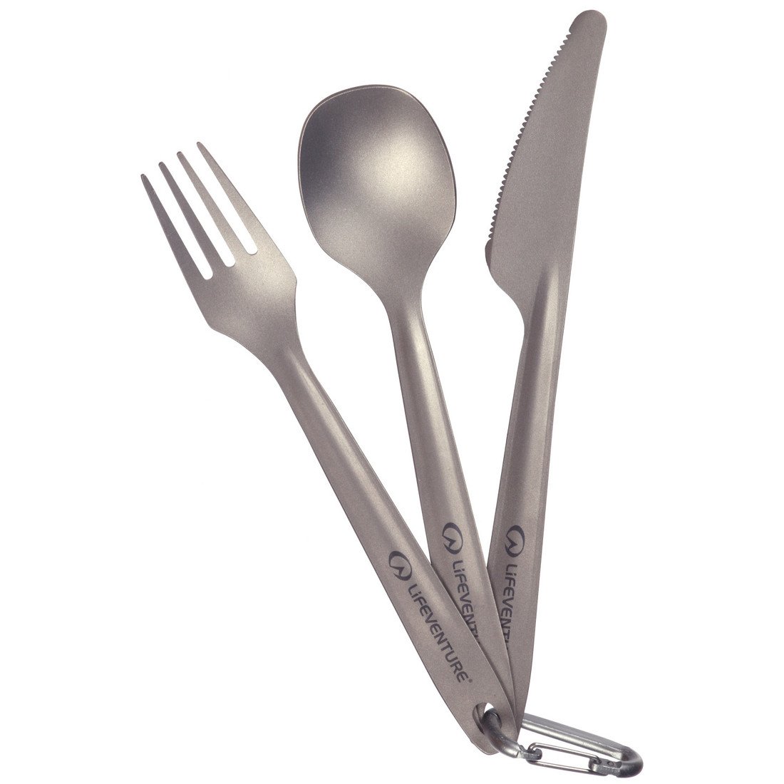 Příbor LifeVenture Superlight Titanium Cutlery Set