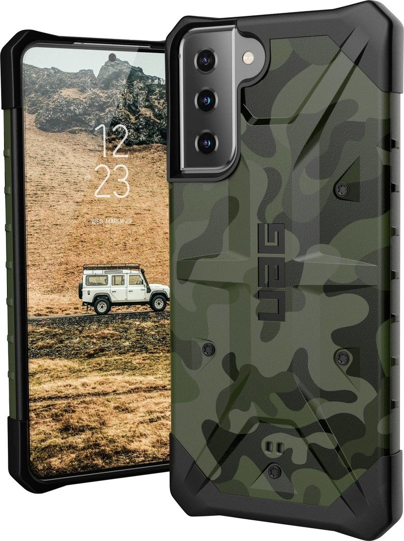 Urban Armor Gear Pathfinder venkovní pouzdro Samsung Galaxy S21 plus  (5G) maskáčová zelená