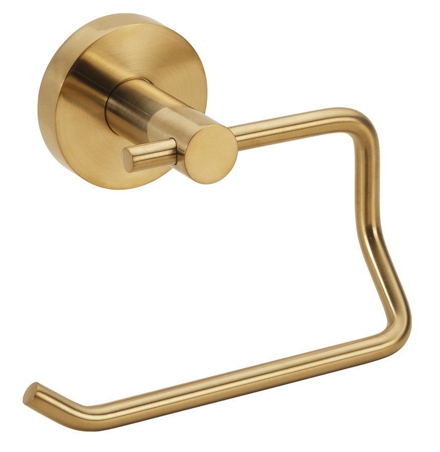 SAPHO X-ROUND GOLD držák toaletního papíru bez krytu, zlato mat XR704GB