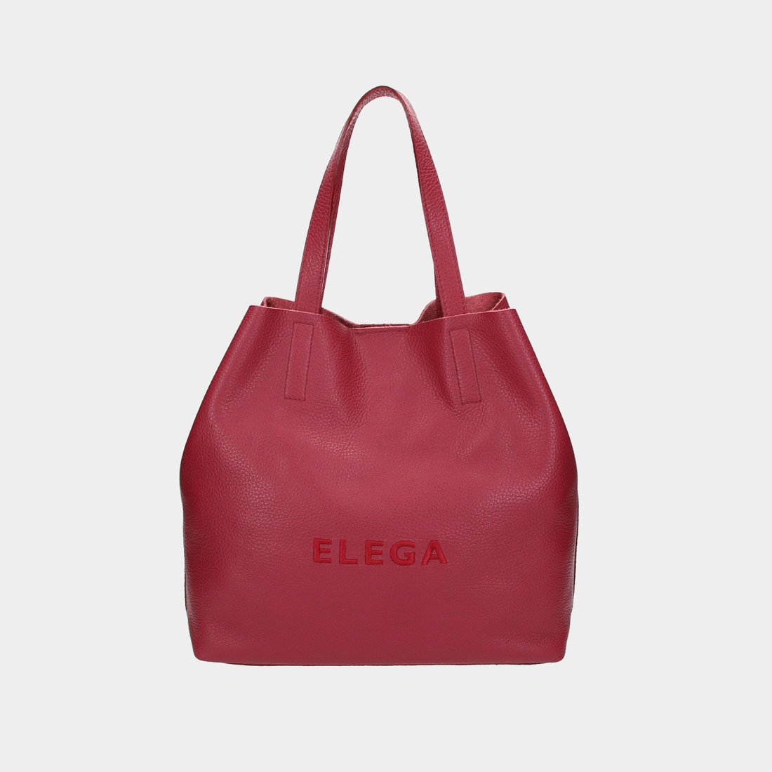 ELEGA Malá kabelka Fancy červená/stříbro