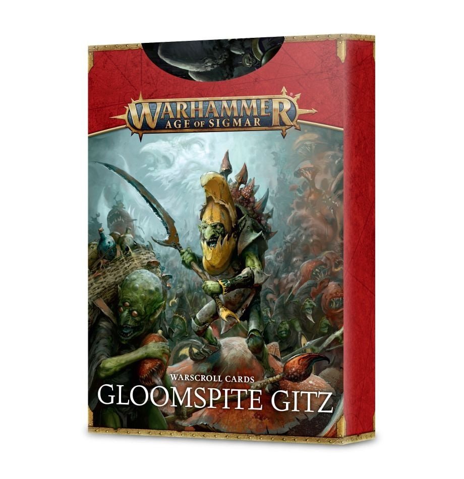 Games Workshop Warscroll Cards: Gloomspite Gitz