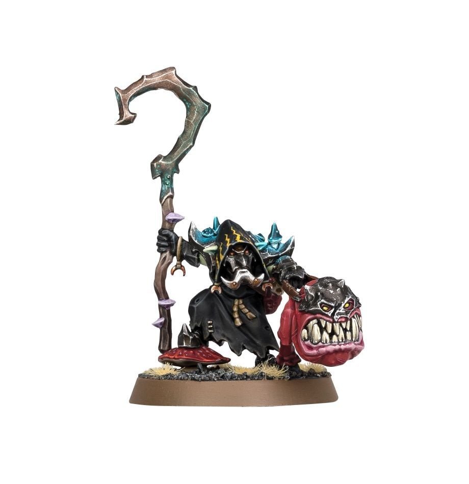 Games Workshop Squigboss with Gnasha-squig