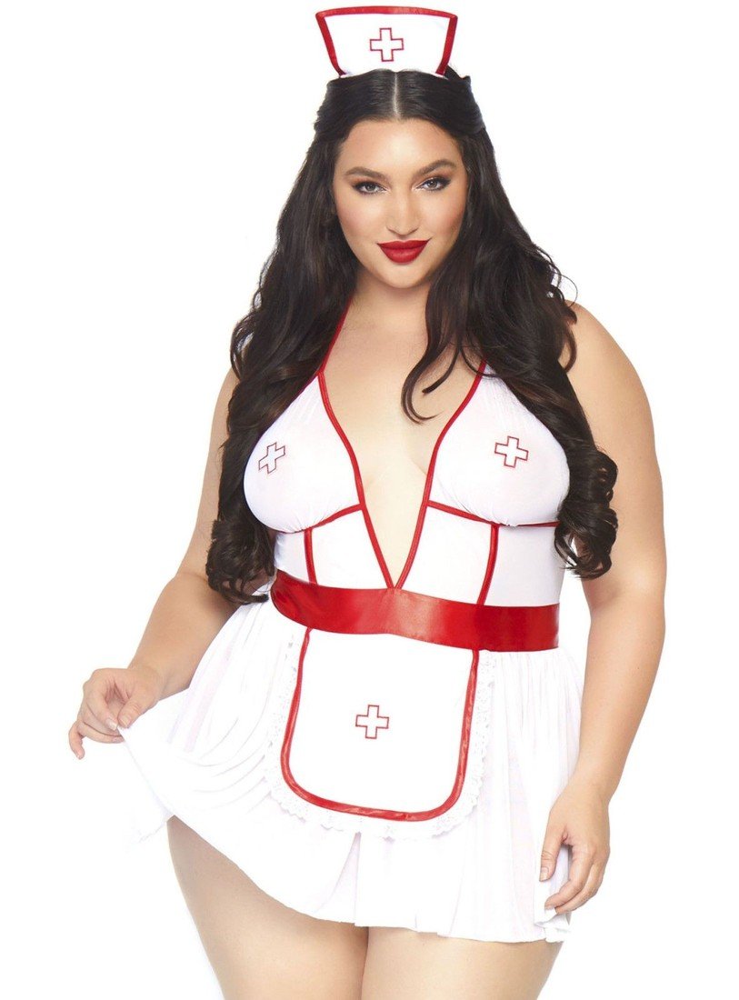 Leg Avenue Erotický dámský kostým Zdravotní sestra (Nightshift Nurse) - Leg Avenue