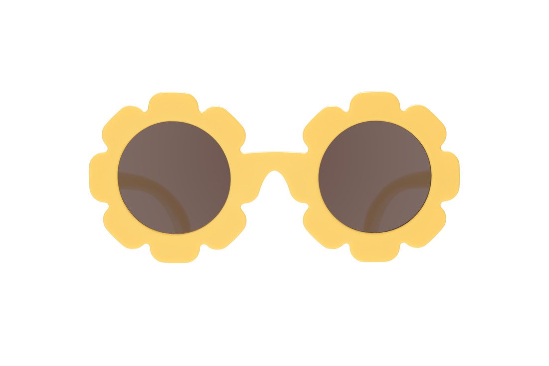BABIATORS Flowers sluneční brýle, žluté, 0-2 let