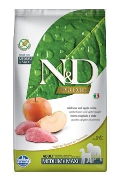 N&D Grain Free DOG Adult Boar & Apple 800g