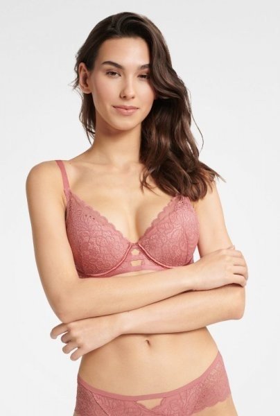 Henderson Ladies 40659 Hint 8 Podprsenka push-up 65F rose