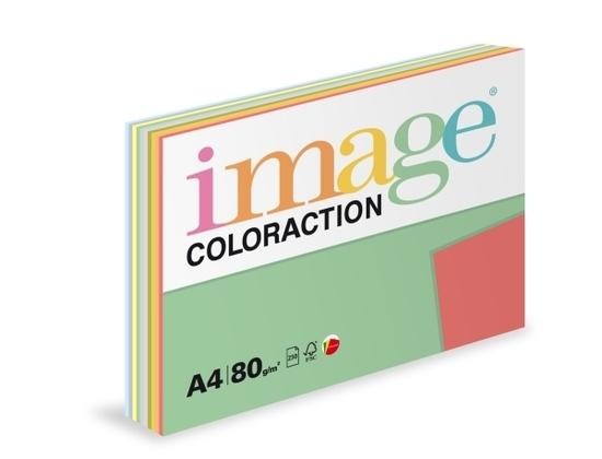 Kancelářský papír Image Coloraction A4/80g, TOP mix  10x25, mix - 250, 449896