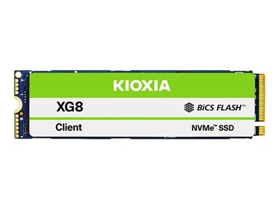 KIOXIA XG8 Series KXG80ZNV1T02 - SSD - 1024 GB - interní - M.2 2280 - PCIe 4.0 x4 (NVMe), KXG80ZNV1T02