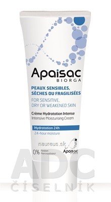 Apaisac Biorga Intenzivně Hydratační Krém 40ml