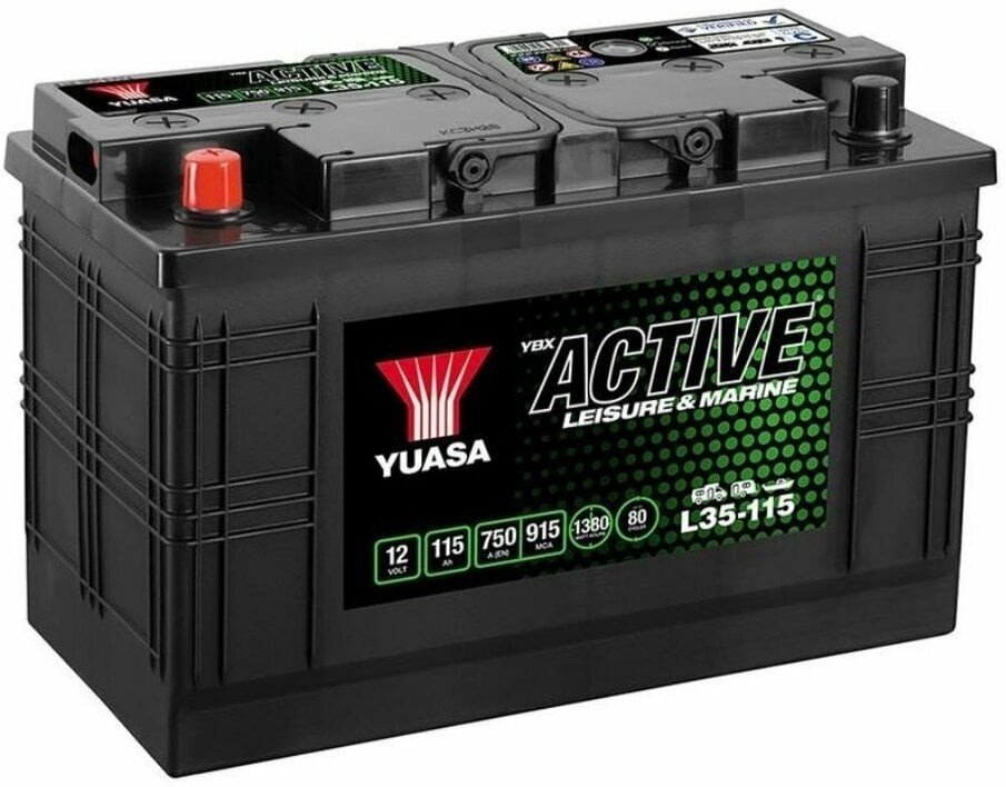 Yuasa Battery L35-115 12V 115Ah 750A Active Leisure Battery