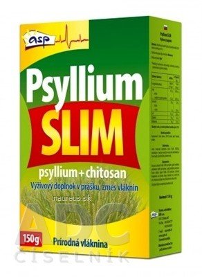 A S P s.r.o. asp Psyllium SLIM prášek, směs vláknin 1x150 g 150 g