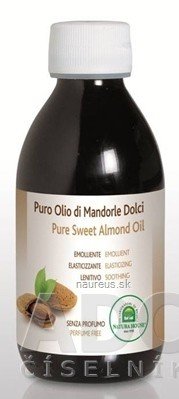 Natura House S.r.l. NH - MANDLOVÝ OLEJ (Pure Sweet Almond Oil) s Flip uzávěrem 1x200 ml 200ml