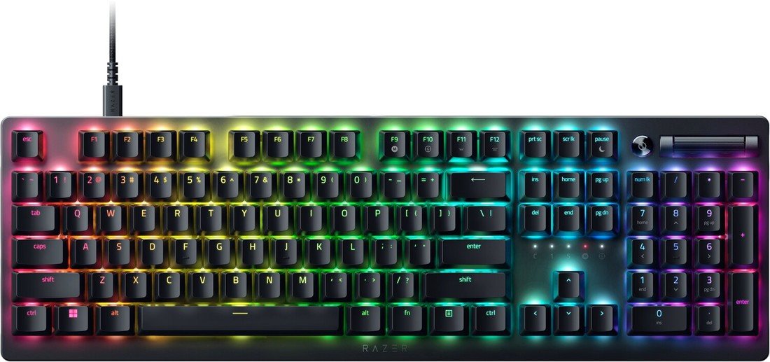 Razer DeathStalker V2, Clicky Purple Switch, US (RZ03-04501800-R3M1)