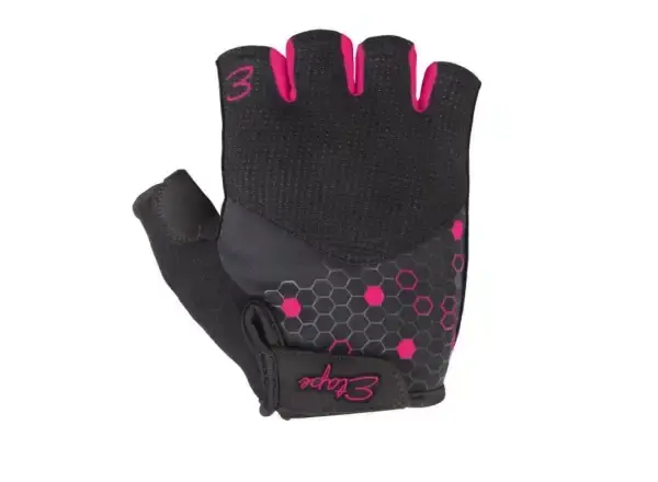 Etape Betty dámské rukavice černá/růžová vel. XS