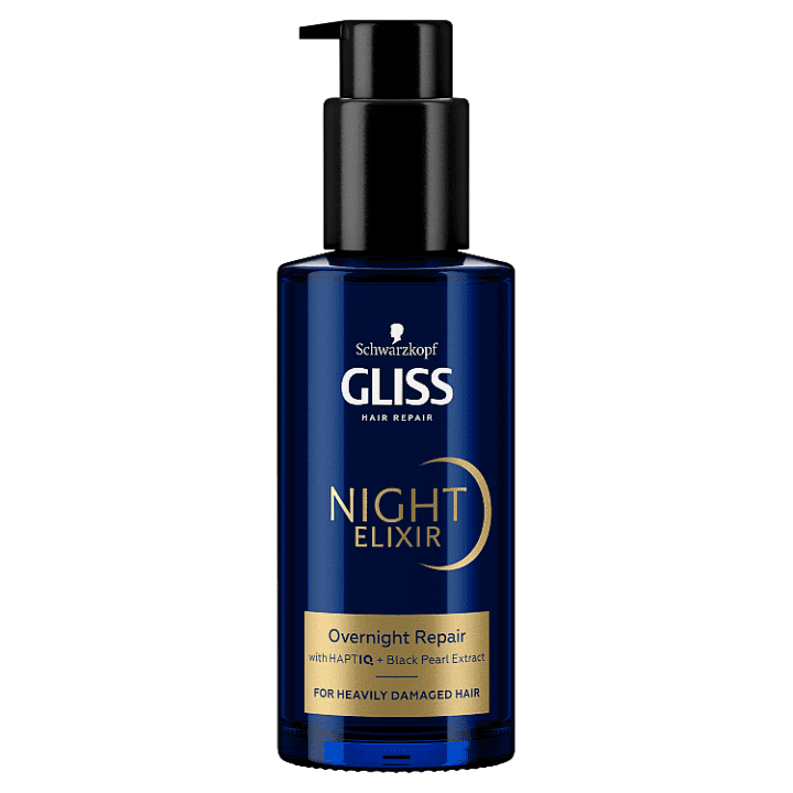 Gliss noční elixír pro poškozené vlasy 100ml