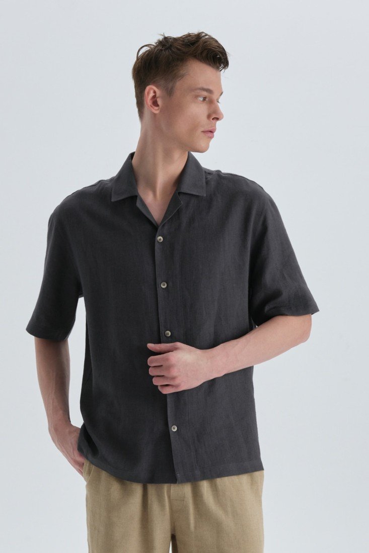 Dagi Shirt - Gray - Regular fit