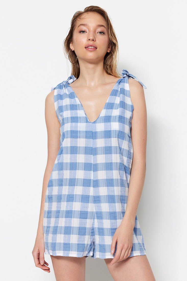 Trendyol Jumpsuit - Blue - Regular fit