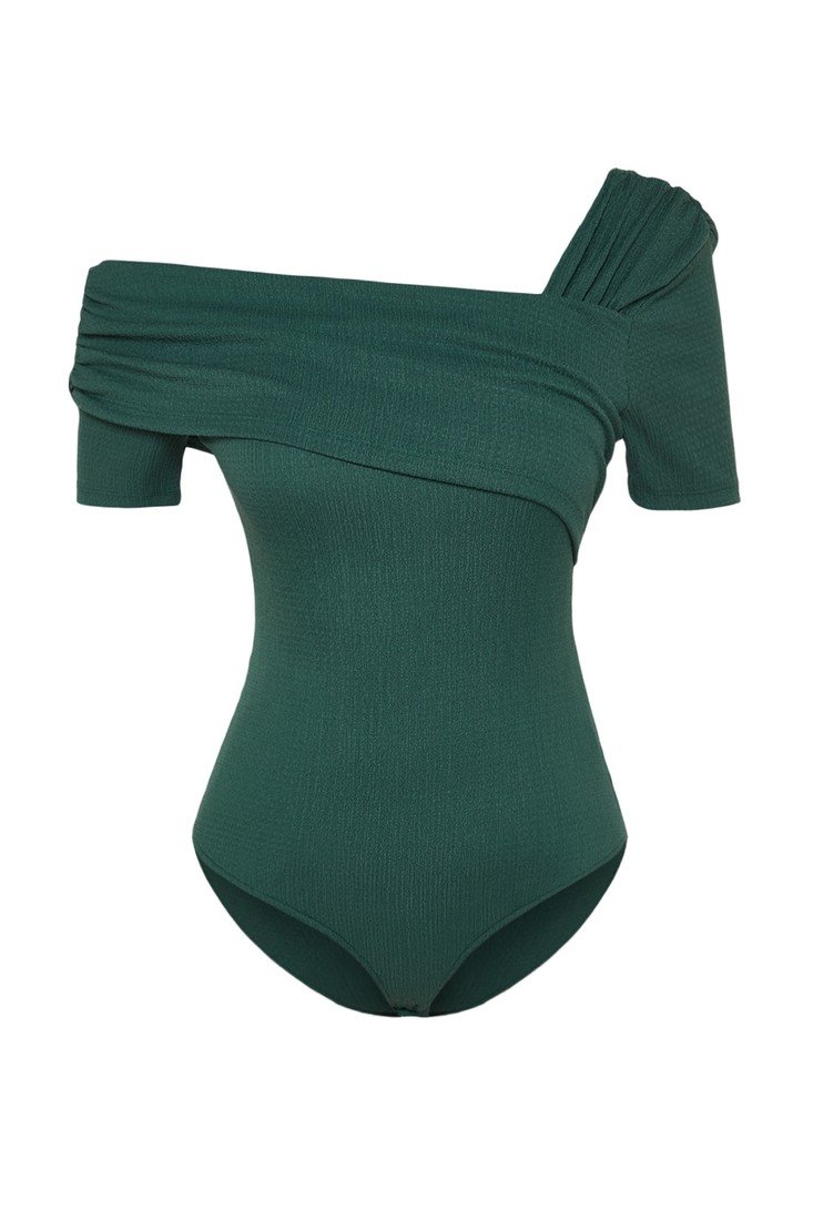 Trendyol Bodysuit - Green - Slim fit