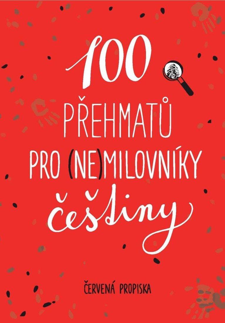 100 přehmatů pro (ne)milovníky češtiny - propiska Červená