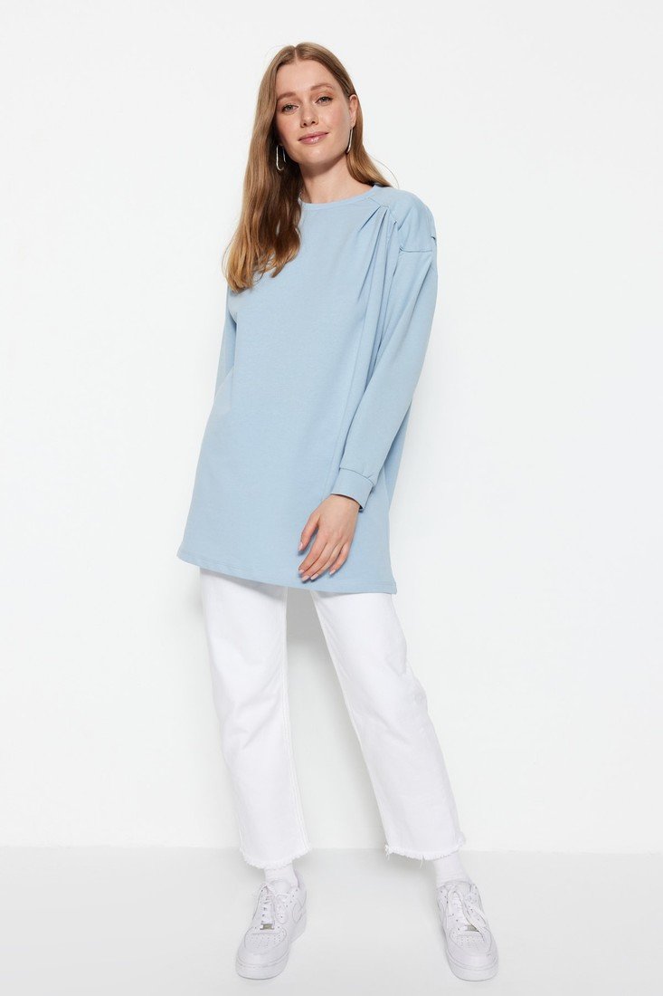 Trendyol Tunic - Blue - Regular fit