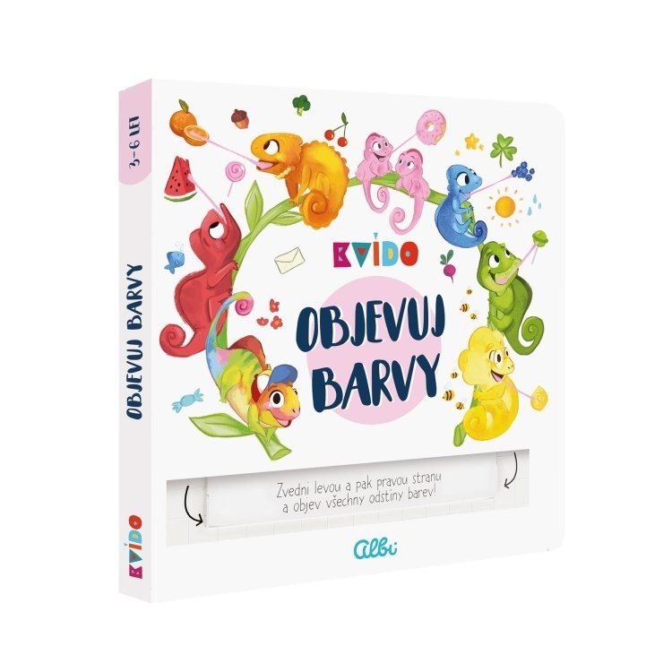 Kvído - kniha Objevuj barvy - Albi