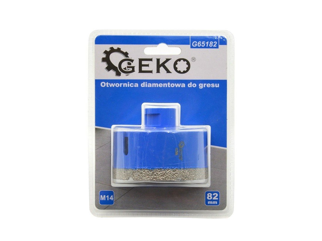 Korunkový vrták diamantový 82 mm GEKO