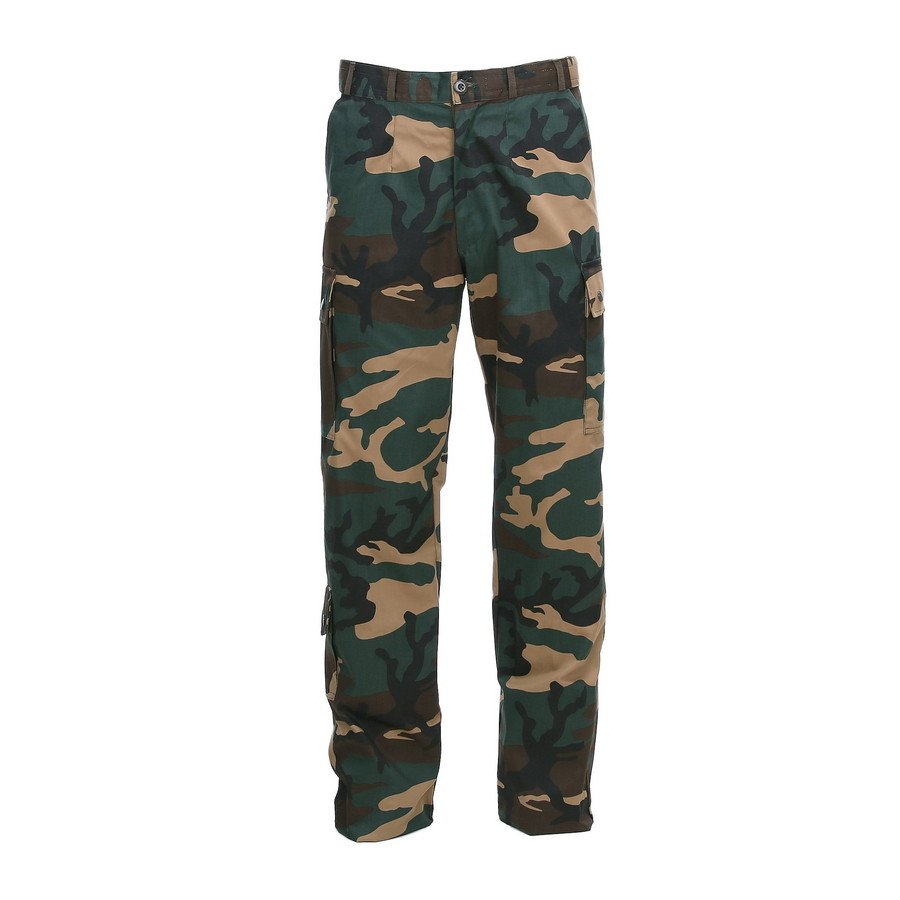 Kalhoty Fostex NL Combat - woodland, M
