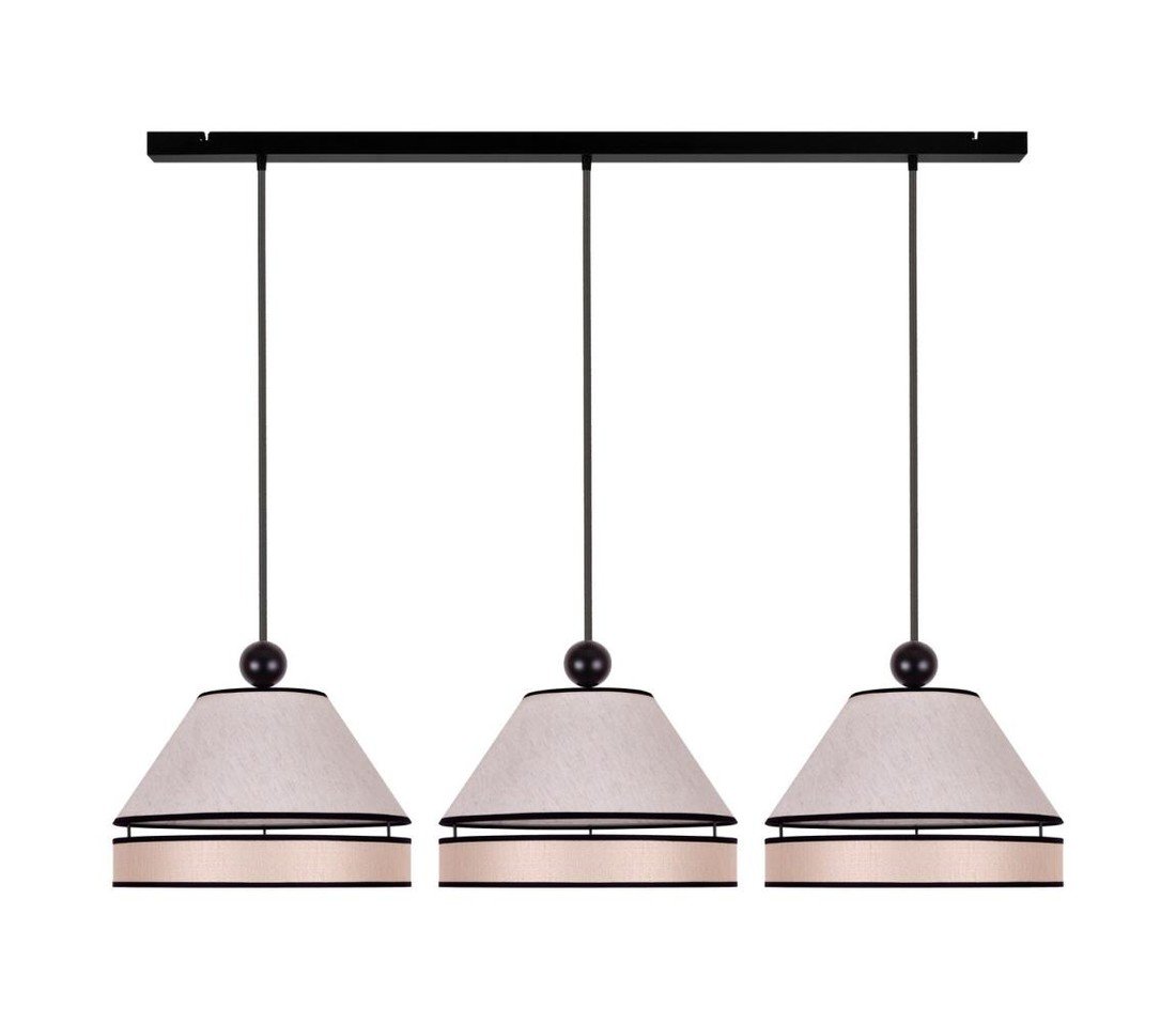 Lustr na lanku AVIGNON 3xE27/15W/230V béžová