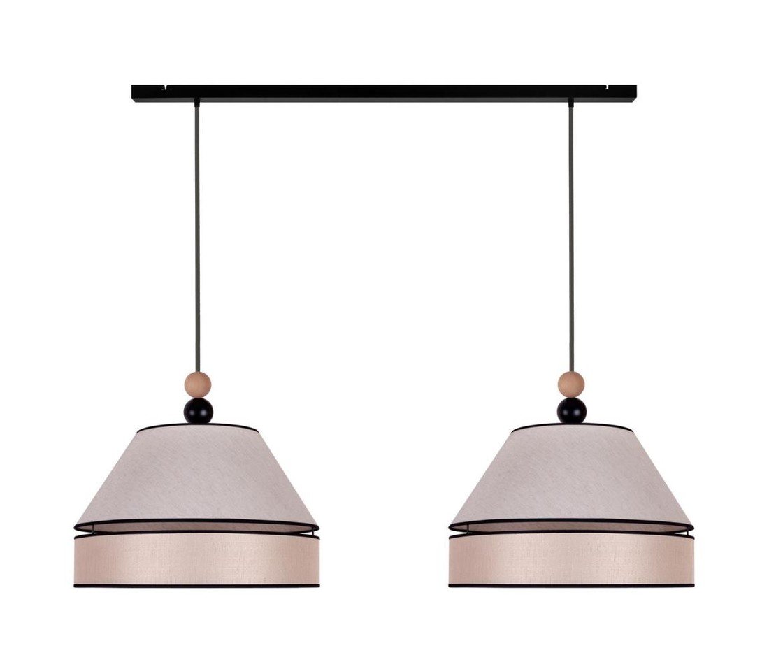 Lustr na lanku AVIGNON 2xE27/15W/230V béžová