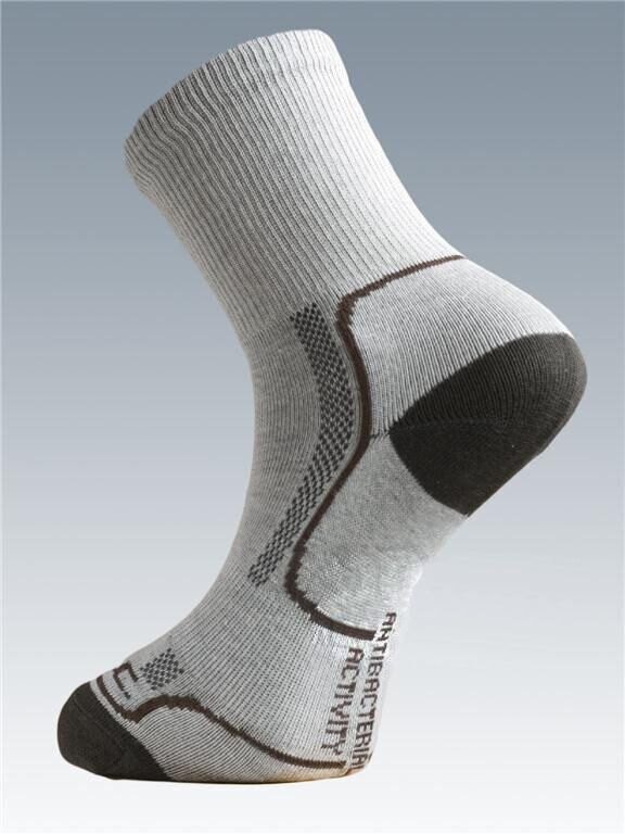 Ponožky se stříbrem Batac Classic - sand (Barva: Sandstone, Velikost: 11-12)