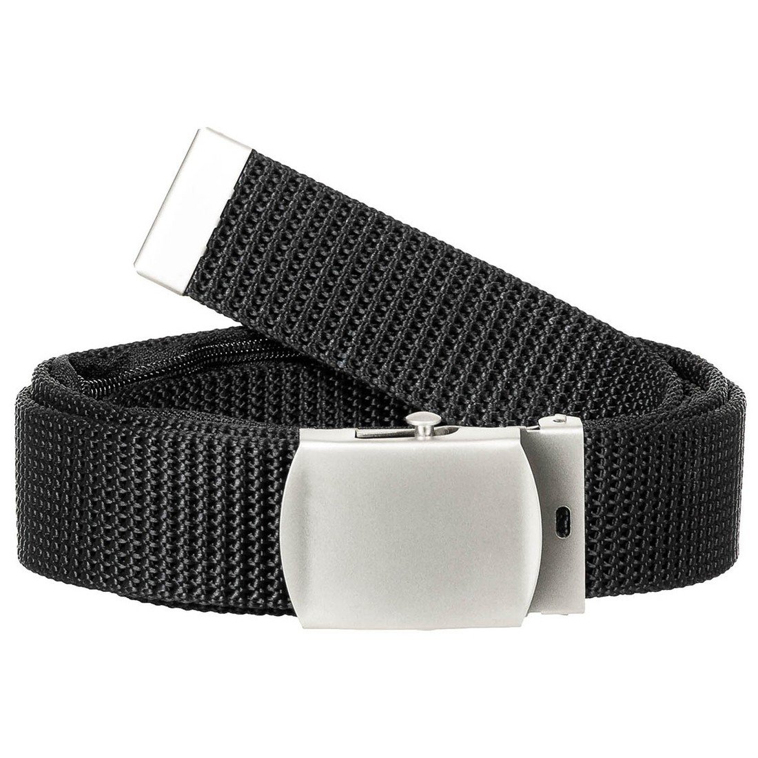 Opasek MFH 3,2 cm se skrytou kapsou - černý