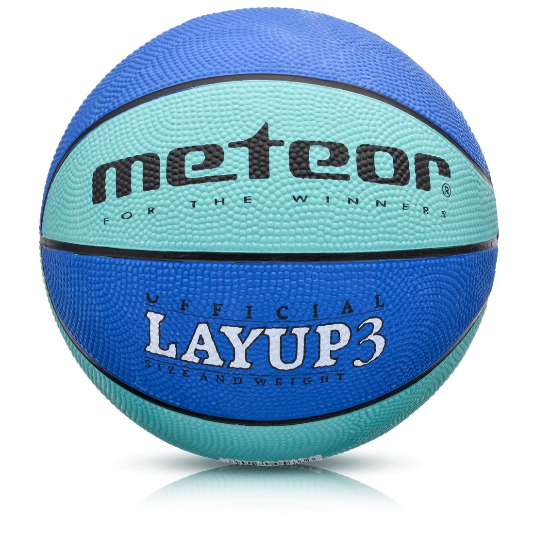 Basketbalový míč METEOR LAYUP vel.3, modrý