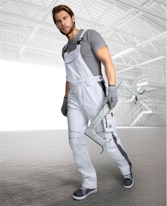 Kalhoty s laclem ARDON®URBAN+ bílé zkrácené | H6489/M