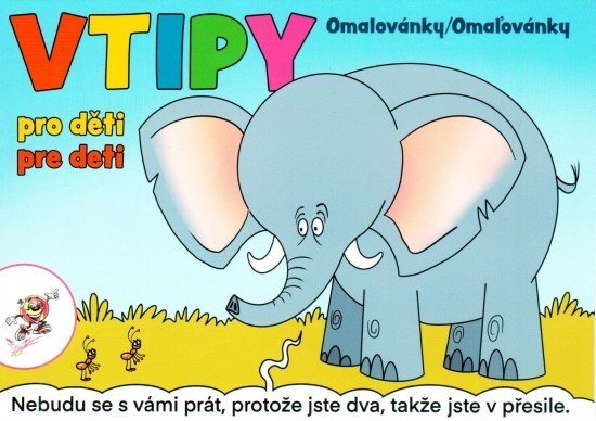 Omalovánky A5 - Lux - Vtipy pro děti - 3838