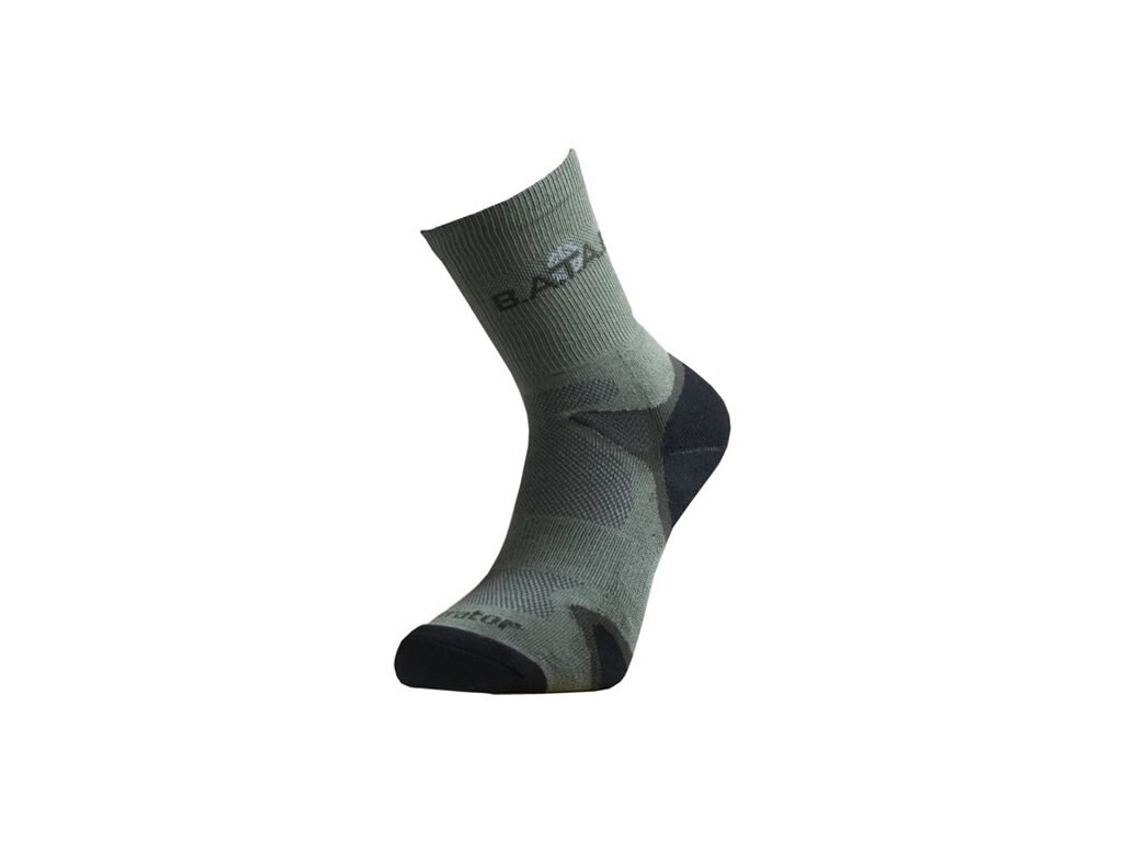 Ponožky se stříbrem Batac Operator - oliv (Barva: Olive Green, Velikost: 7-8)