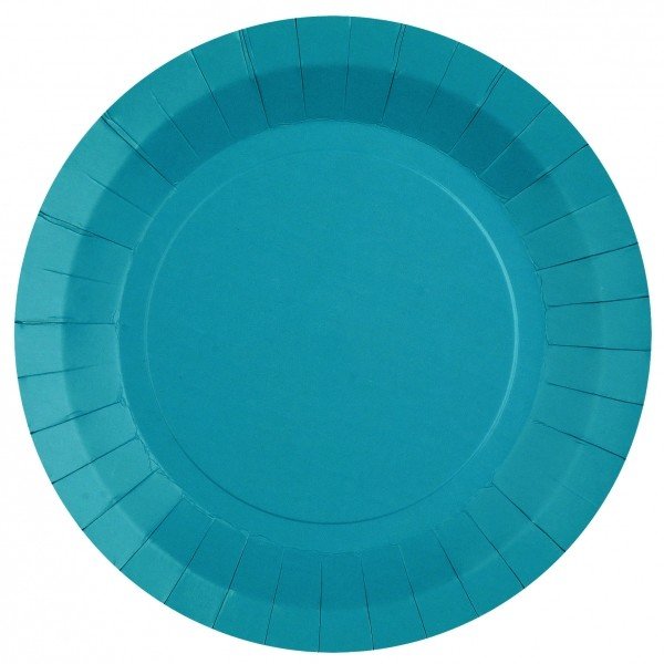 Talíře papírové Aqua 22,5 cm 10 ks