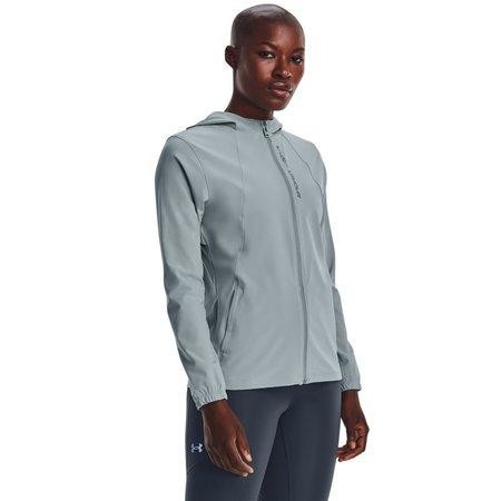 Under Armour Dámská běžecká bunda Outrun The Storm Jacket, harbor, blue, S