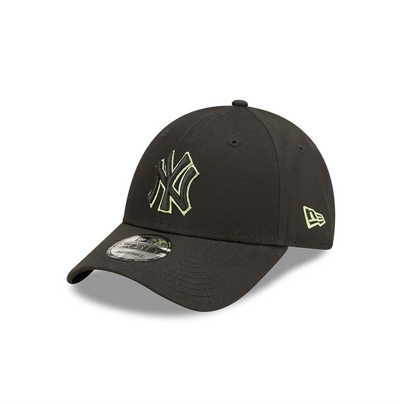 kšiltovka NEW ERA - 940 MLB Team outline 9forty NEW YORK YANKEES (BLKBAY)