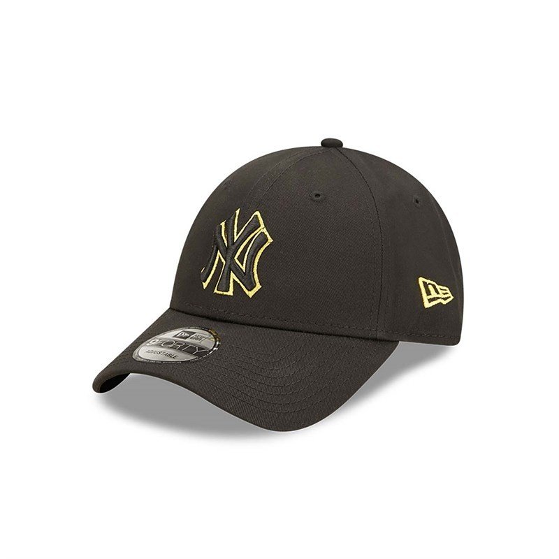 kšiltovka NEW ERA - 940 MLB Team outline 9forty NEW YORK YANKEES (BLKHCB)