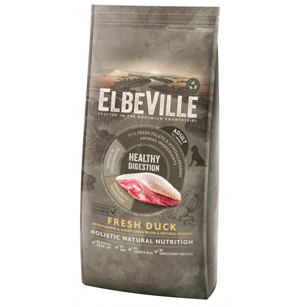 ELBEVILLE Adult All Breeds Fresh Duck Healthy Digestion 11,4kg