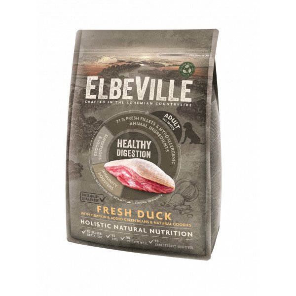 ELBEVILLE Adult All Breeds Fresh Duck Healthy Digestion 4kg