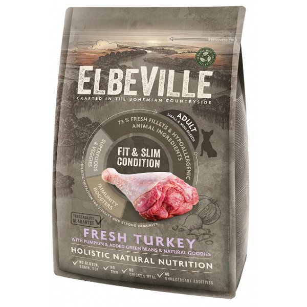 ELBEVILLE Adult Mini Fresh Turkey Fit and Slim Condition 4kg