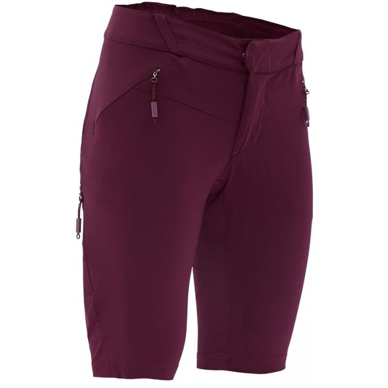 Kraťasy Silvini Alma WP1626 - dámské, švestková 5252 - velikost L