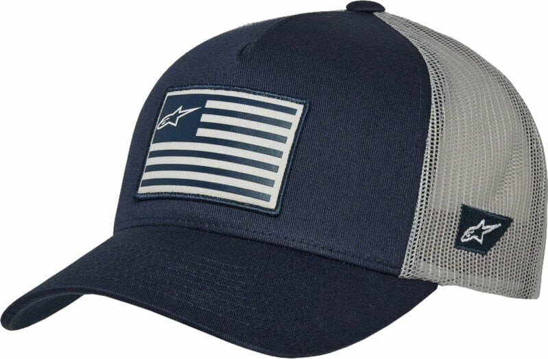 Alpinestars Flag Snap Hat Navy/Grey UNI Kšiltovka