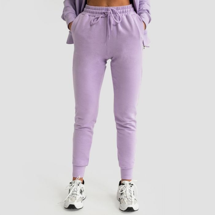 Dámské tepláky Limitless Lavender XL - GymBeam